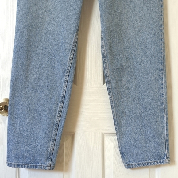 Levi's Y2K Vintage 550 Medium Wash Relaxed Fit Tapered Leg Denim Jeans 16 Mis M - Picture 3 of 15